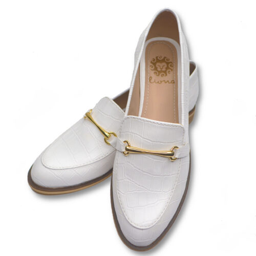 MOCASINES MÓNACO BLANCO