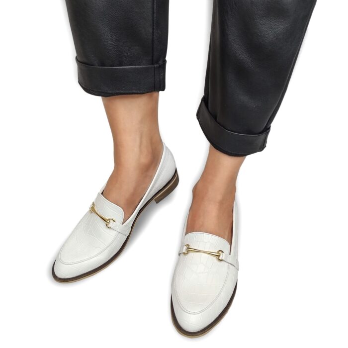 MOCASINES MÓNACO BLANCO - Imagen 2