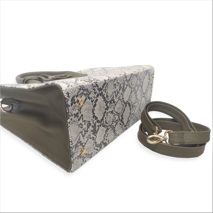 CARTERA ROMA PITÓN BLANCO - Imagen 2