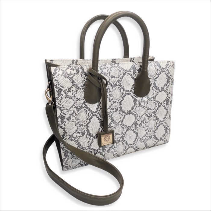 CARTERA ROMA PITÓN BLANCO - Imagen 3