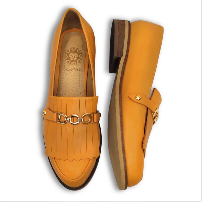 MOCASINES MILÁN MOSTAZA - Imagen 2