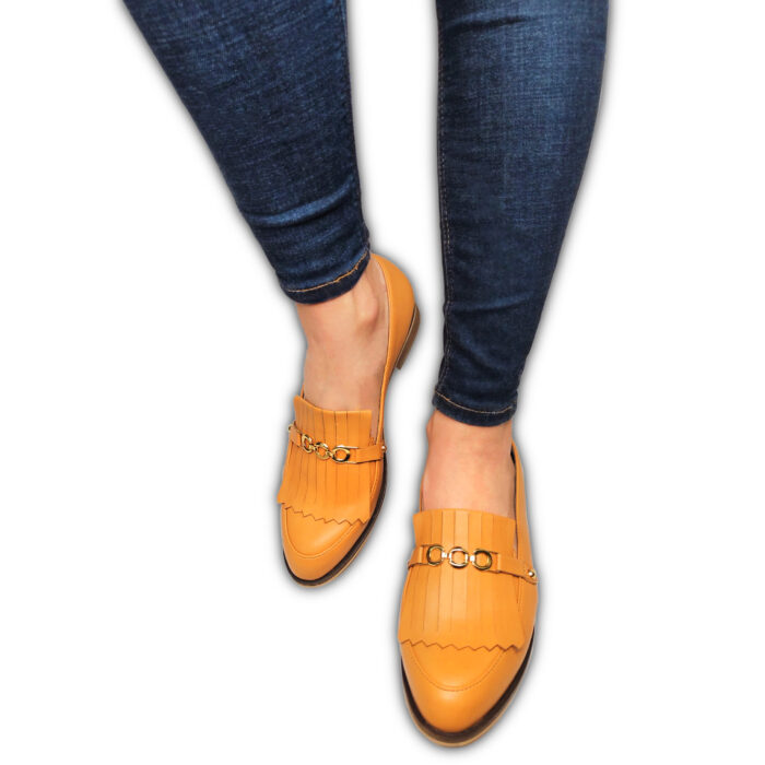 MOCASINES MILÁN MOSTAZA - Imagen 3