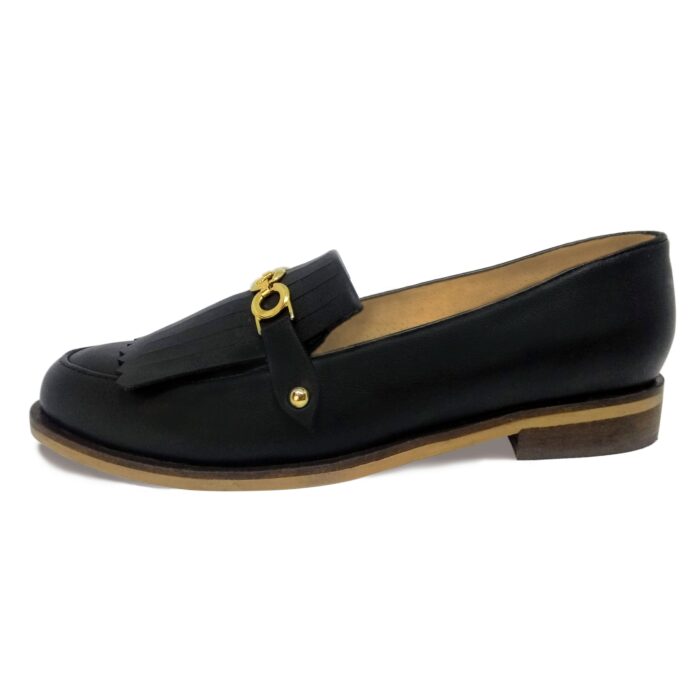 MOCASINES MILÁN NEGRO - Imagen 2